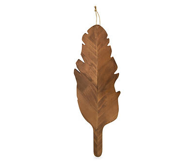 Hanging Wooden Leaf Wall Décor
