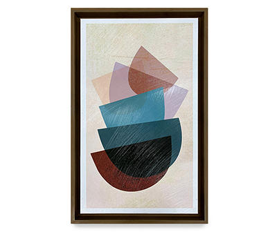 Framed Abstract Shapes Crystex Print, (16