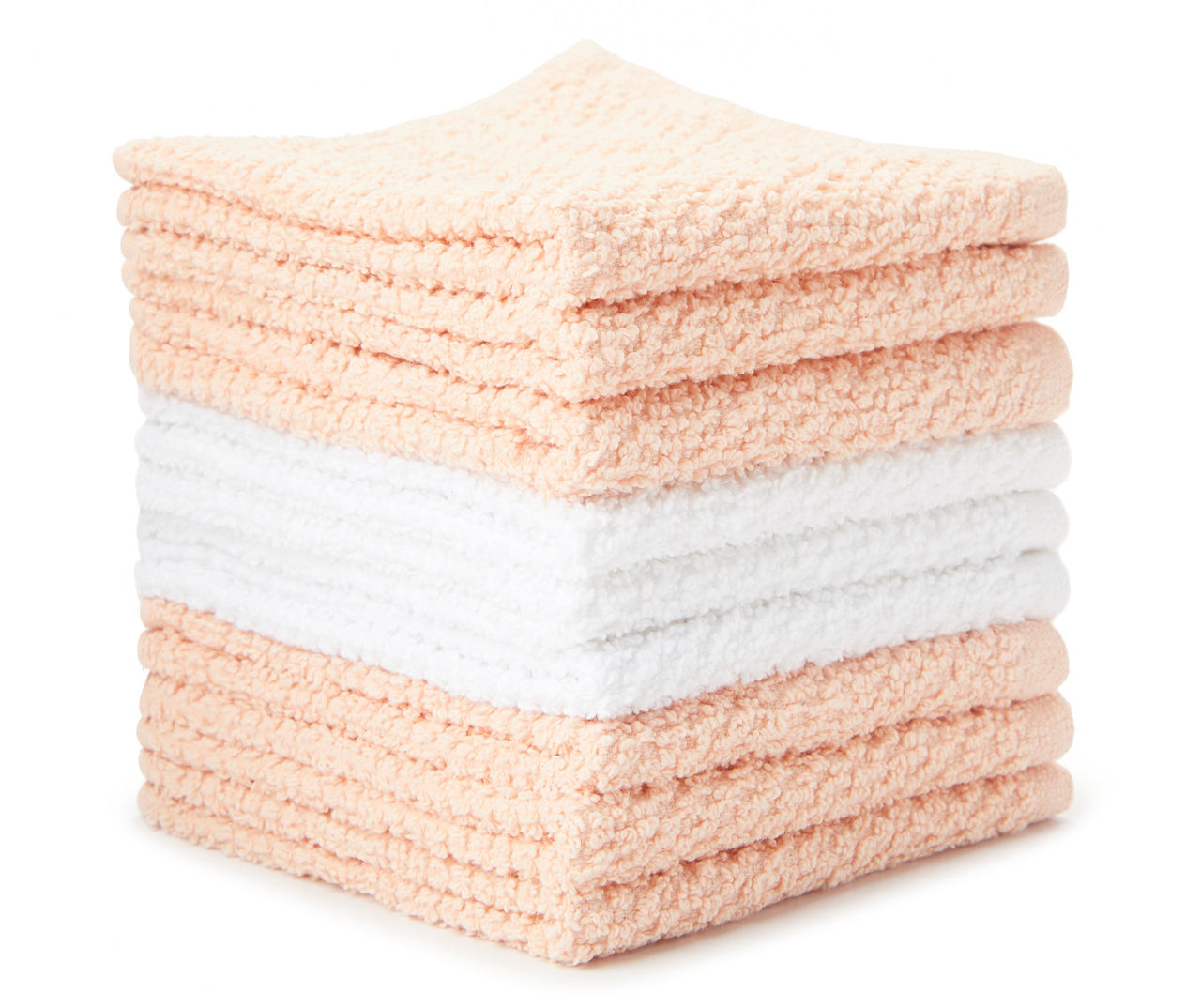 Real Living White Washcloths, 9-Pack