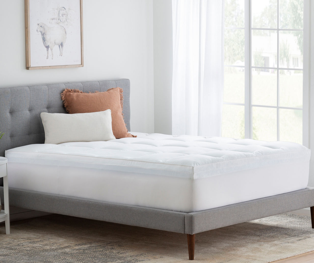 Euro IKEA Size Memory Foam Mattress Topper (Various Sizes) TURO - Bedtime  Comforts