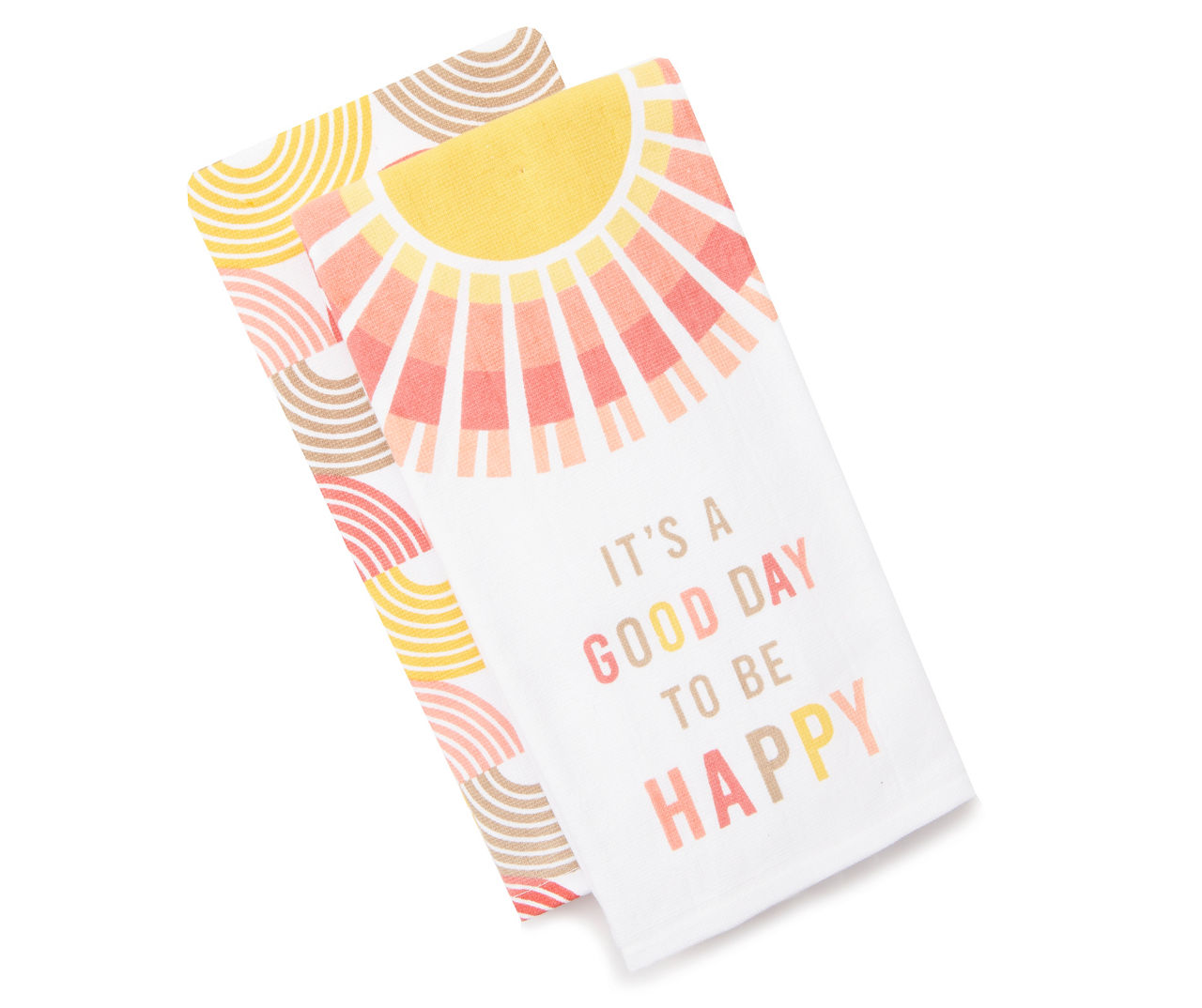 It's A Good Day To Be Happy Kitchen Towel Set