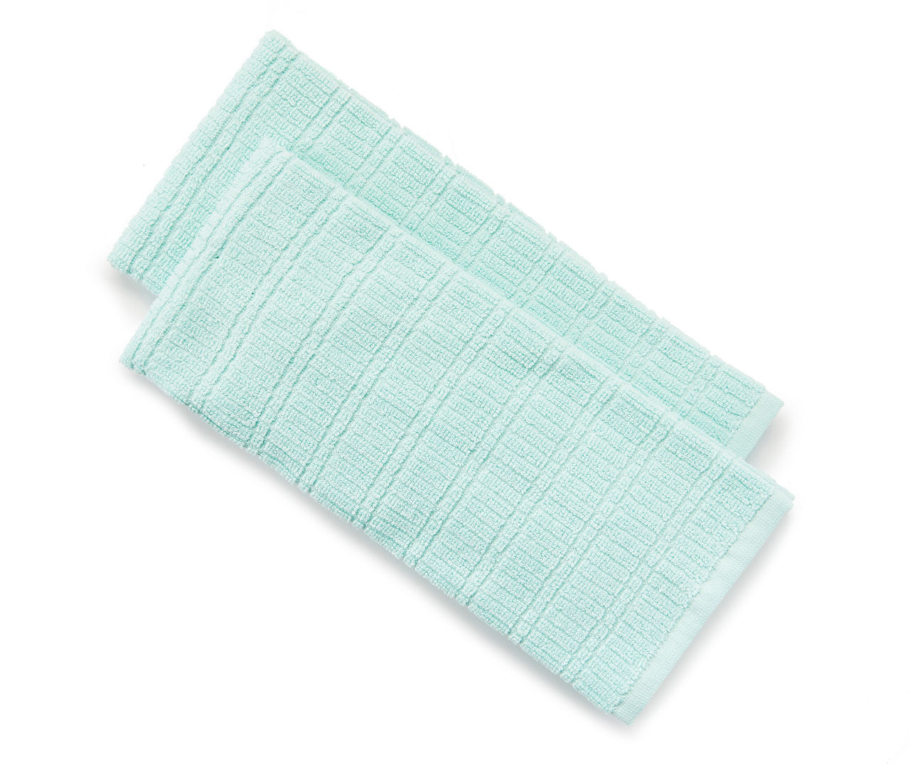 Aqua Dish Cloths, 4-Pack