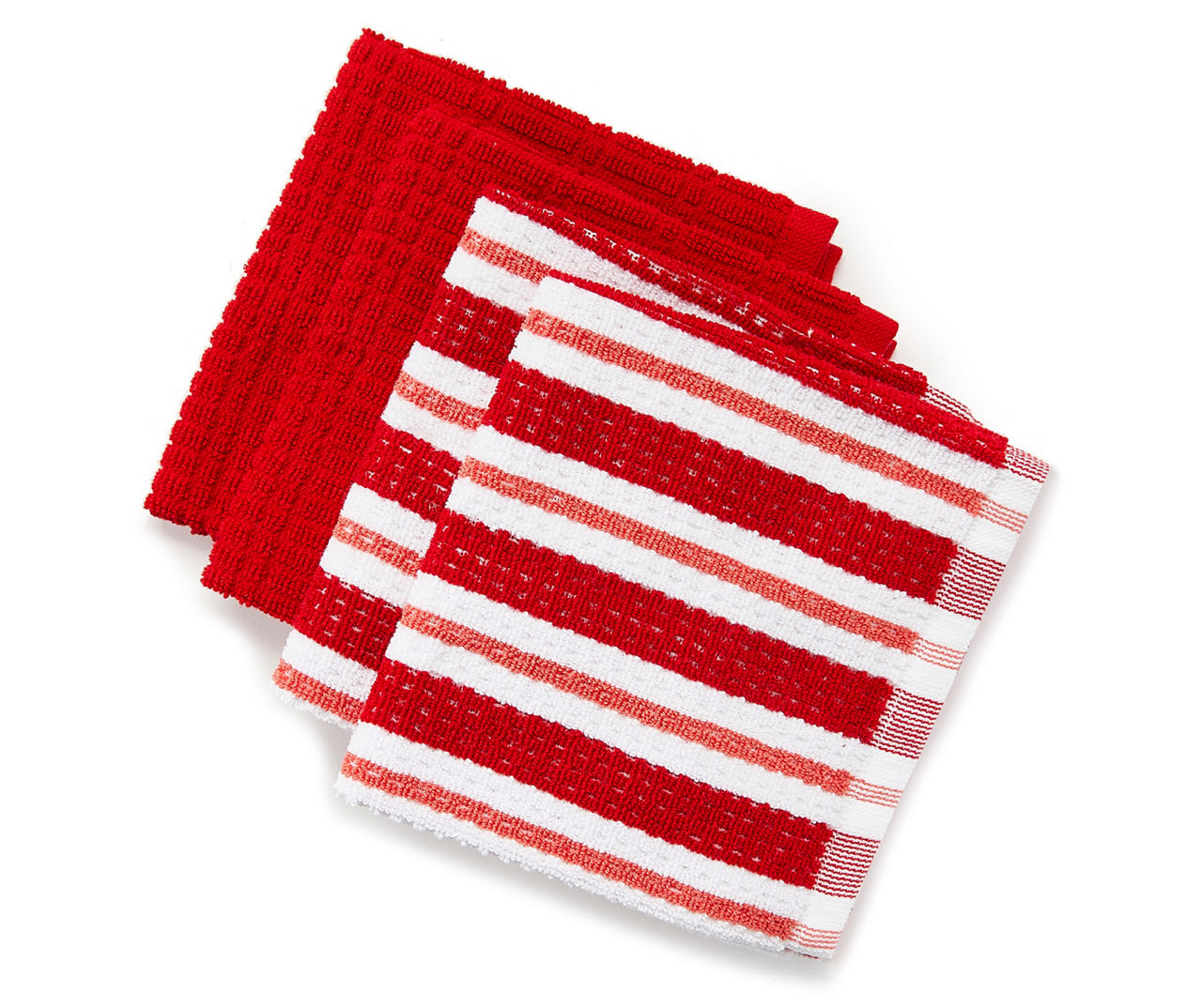 Real Living Red Kitchen Towels, 2-Pack