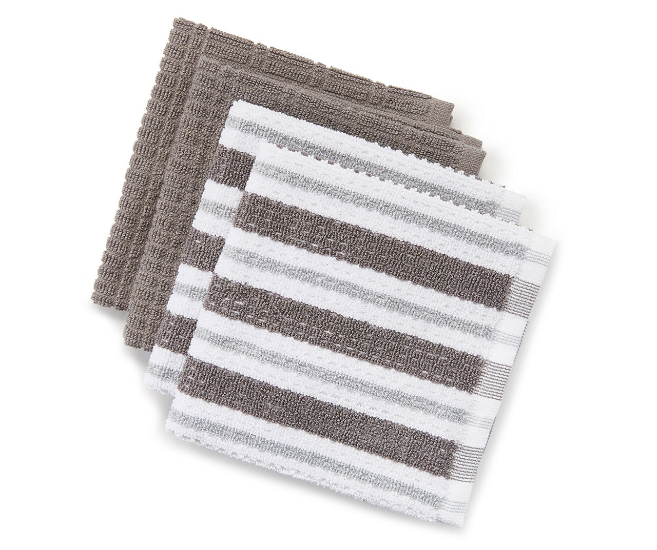 Real Living Tan Dish Cloths, 4-Pack