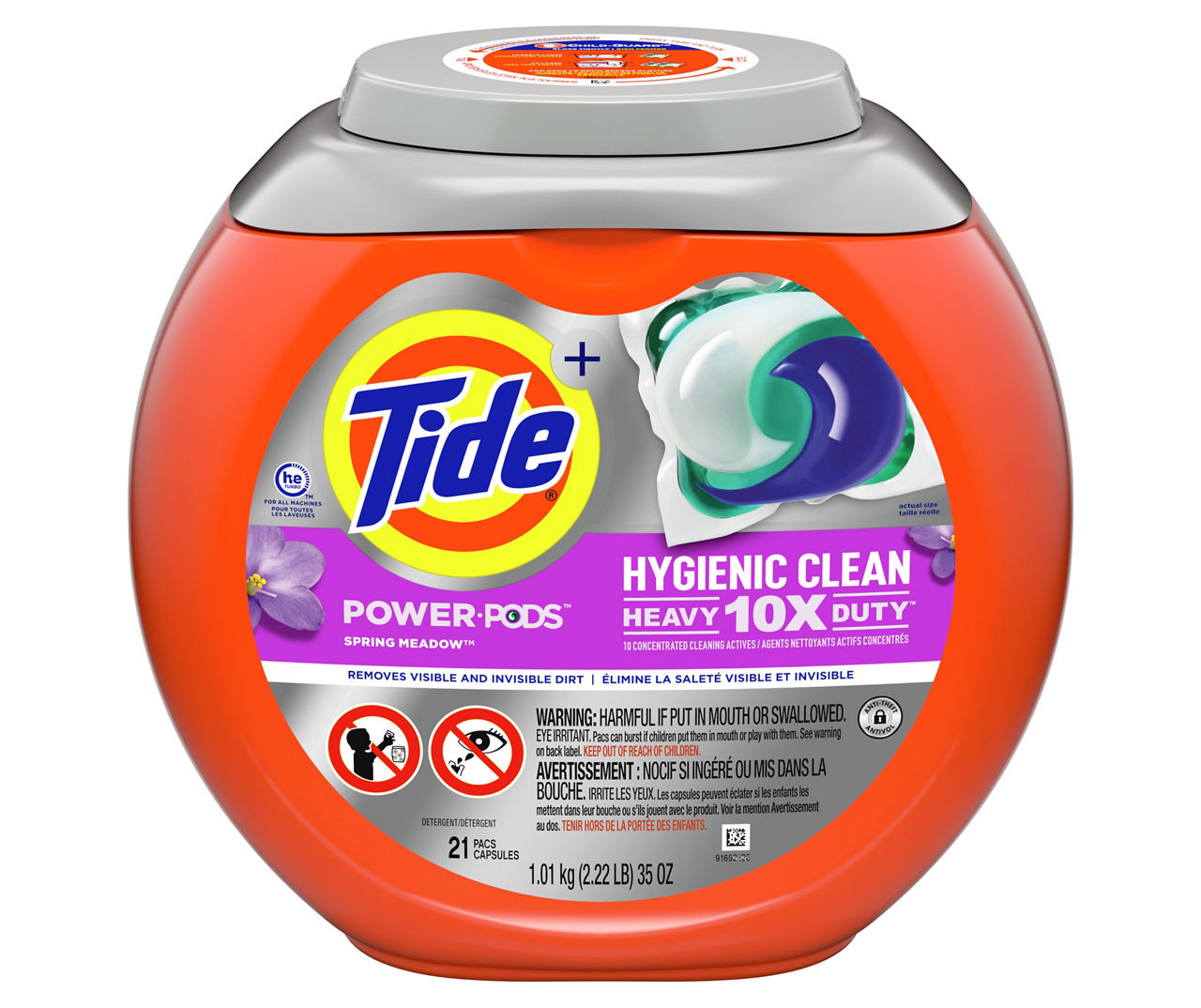 Tide Spring Meadow Power Pods, 21-count 