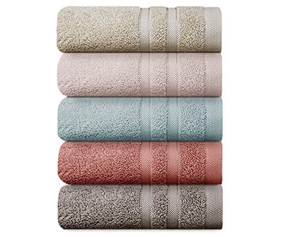 Bella Cosa Zero Twist Triple Border Hand Towel