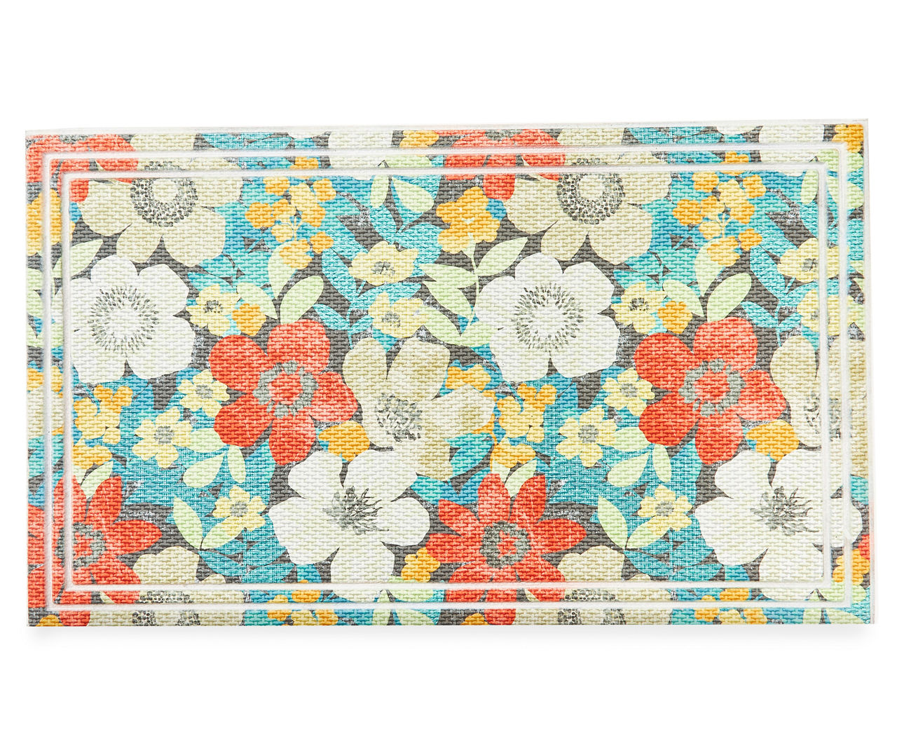 Wyndham Floral Indoor/Outdoor Doormat, (18" x 30")