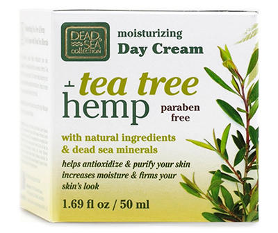 Tea Tree & Hemp Moisturizing Day Cream, 1.69 Fl. Oz.