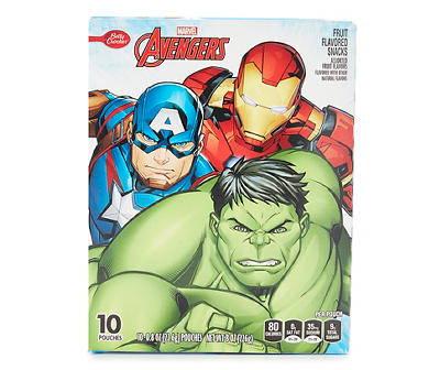 Marvel Super Hero Adventures Fruit Snacks, 10-Count