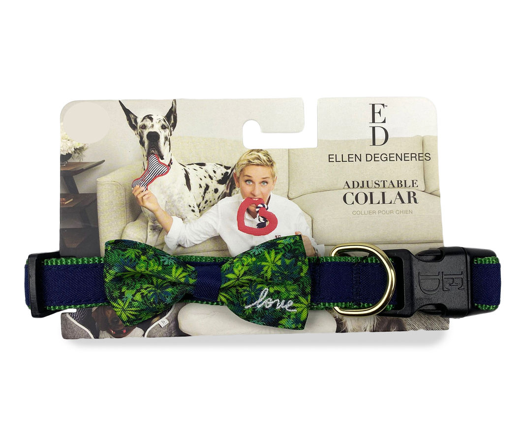 ED by Ellen DeGeneres Dog's Large Jungle Bowtie Collar Big Lots