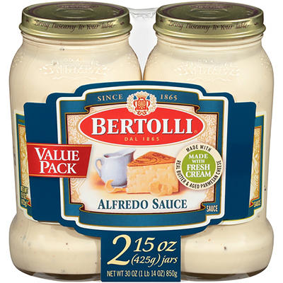 Bertolli� Alfredo Sauce 2-15 oz. Jars