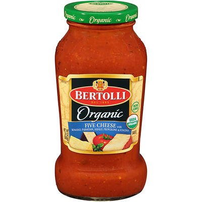 Bertolli� Organic Five Cheese Sauce 24 oz. Jar