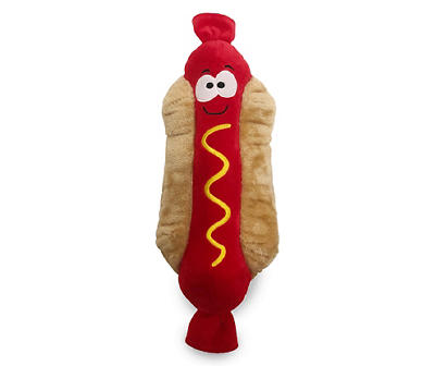 Plush Hotdog Dog Toy