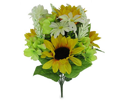 Sunflower & Hydrangea Bouquet