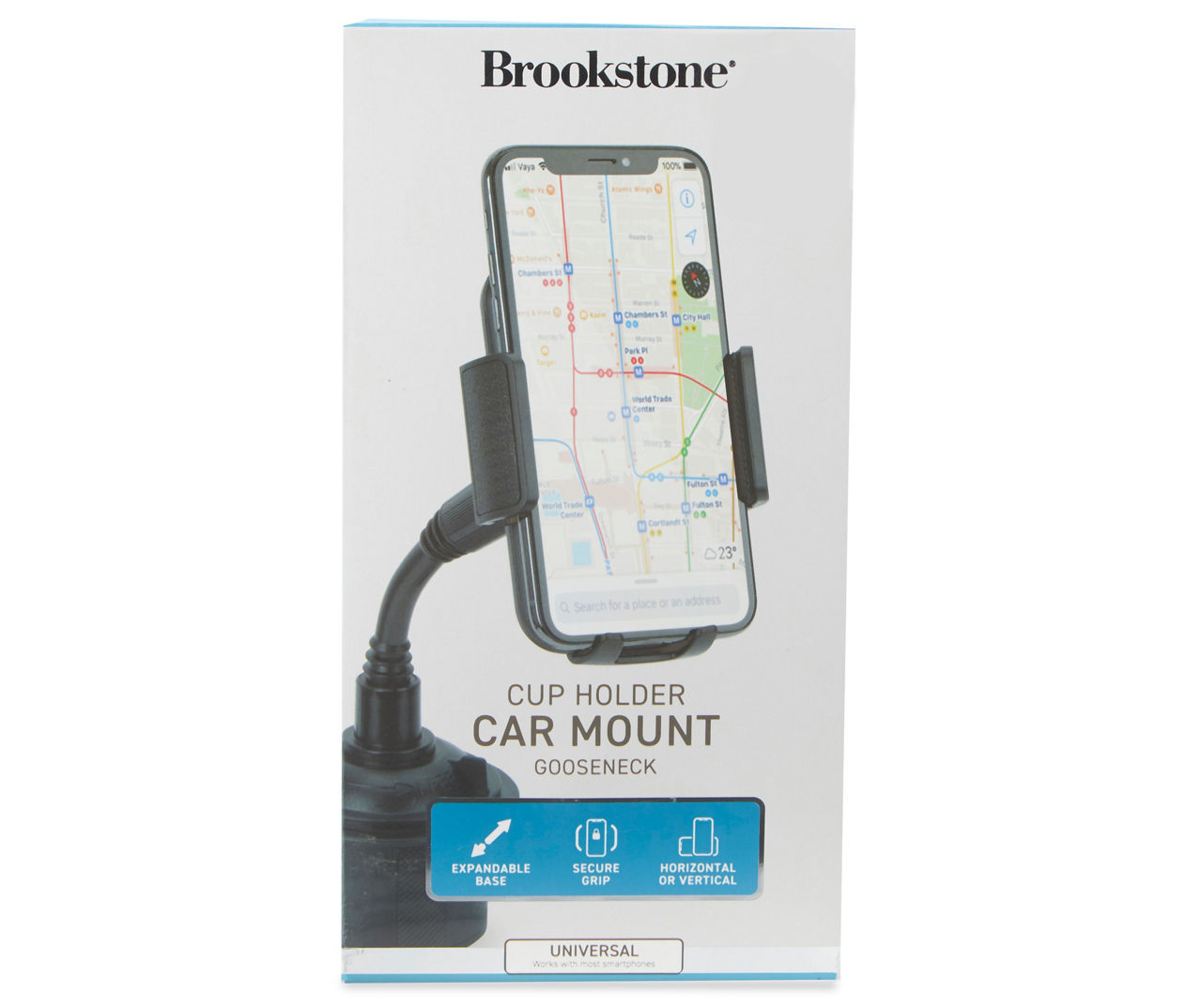 Brookstone Gooseneck Cup Holder Car Mount Big Lots