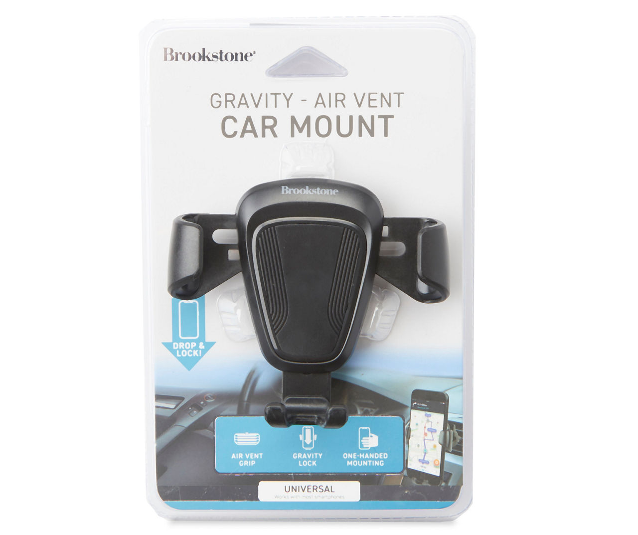 Brookstone car mount easy release kit Bombing free shipping