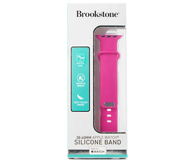 Magenta Silicone Apple Watch Band, 38-40MM