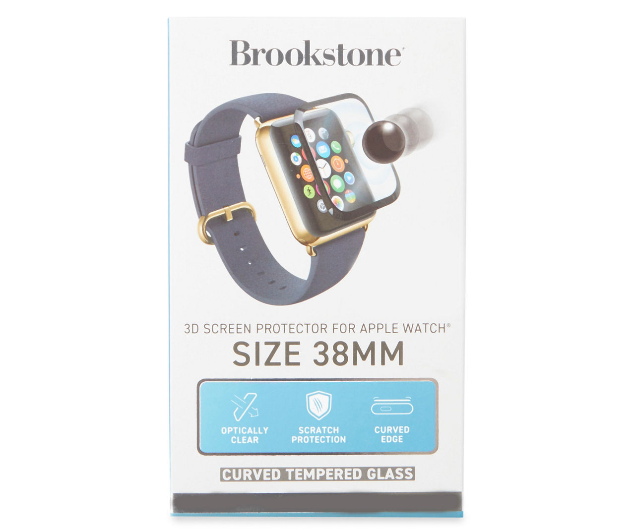 Brookstone 3D Apple Watch Screen Protector 38MM Big Lots