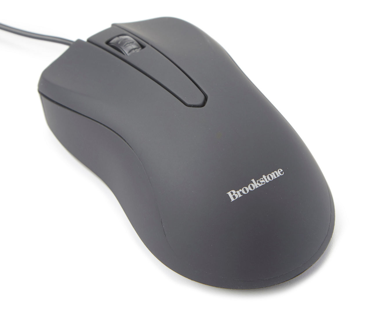 Brookstone Black Wired Ergonomic Mouse Big Lots