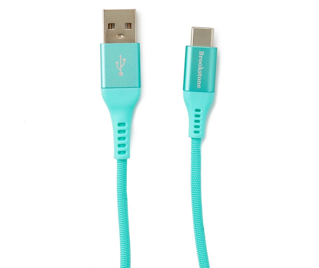 Brookstone Mint Metallic USB Type C 10 Nylon Cable Big Lots