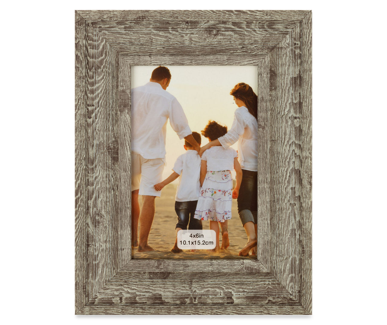 Gray Barnwood Picture Frame, (4