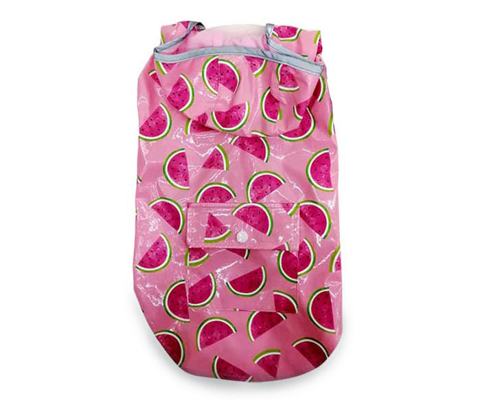 Dog's Pink Watermelon Raincoat Big Lots