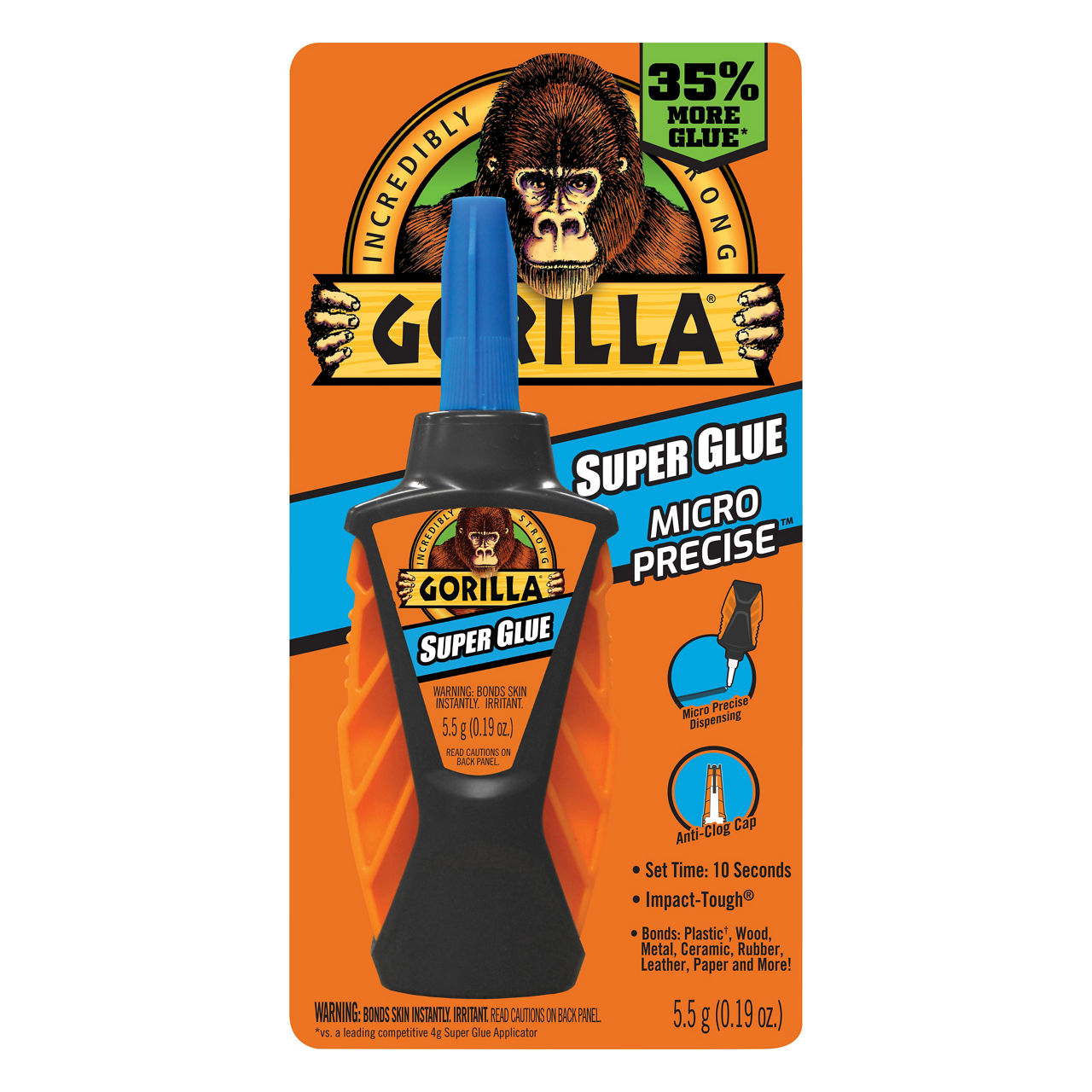 Gorilla Micro Precise Super Glue - 5.5 g