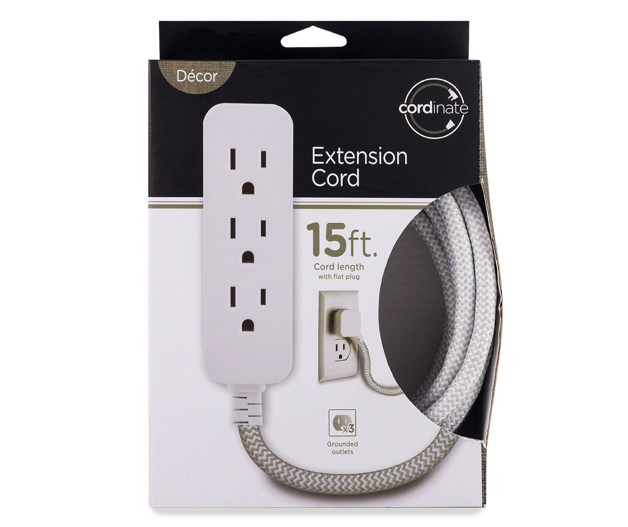 15' Grounded Extension Cord Big Lots