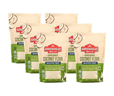 Organic Coconut Flour, Pack of 6