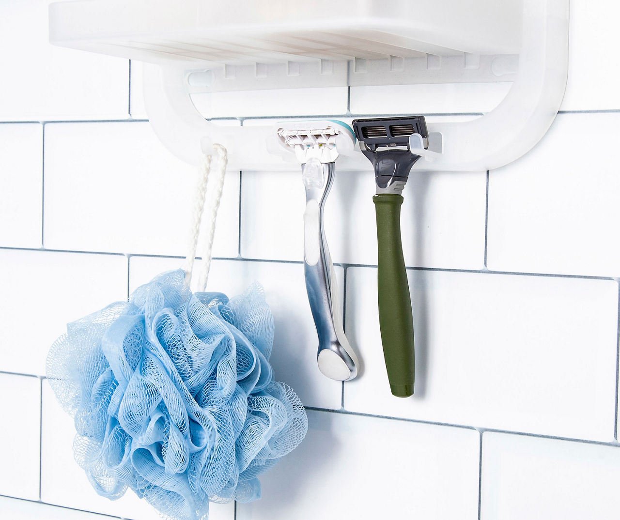 Kenney Frosted Hanging Shower Caddy