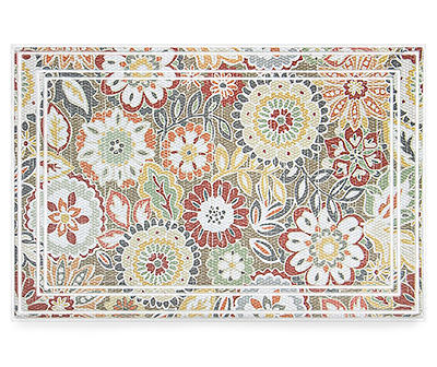 Wyndham Wentworth Floral Doormat, (24