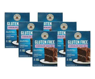Gluten-Free Chocolate Cake Mix, Pack of 6