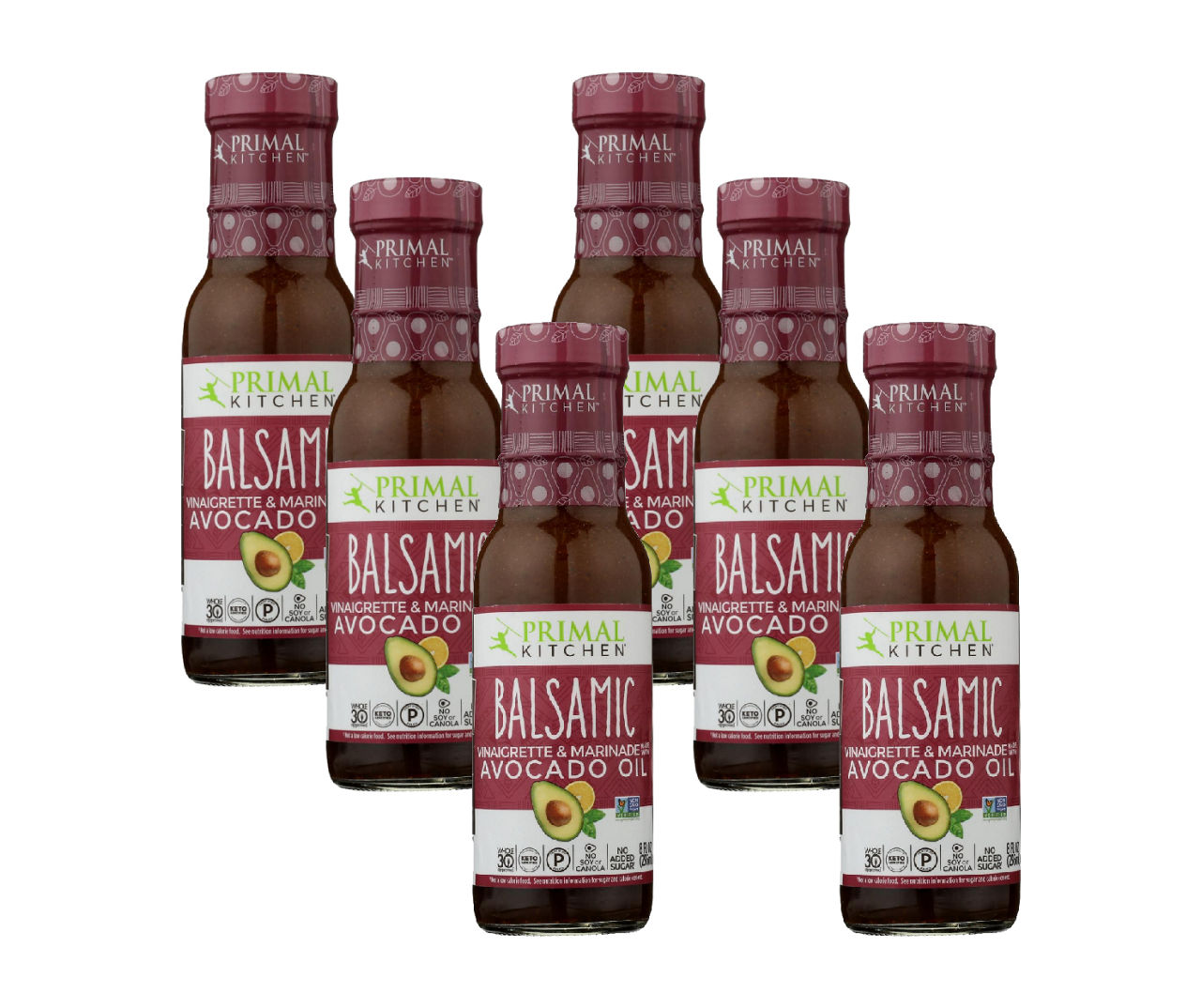 Primal Kitchen Caesar Dressing and Marinade with Avocado Oil, 8 Ounce -- 6  per case