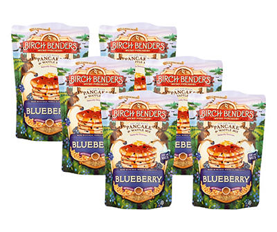 Blueberry Pancake & Waffle Mix, Pack of 6