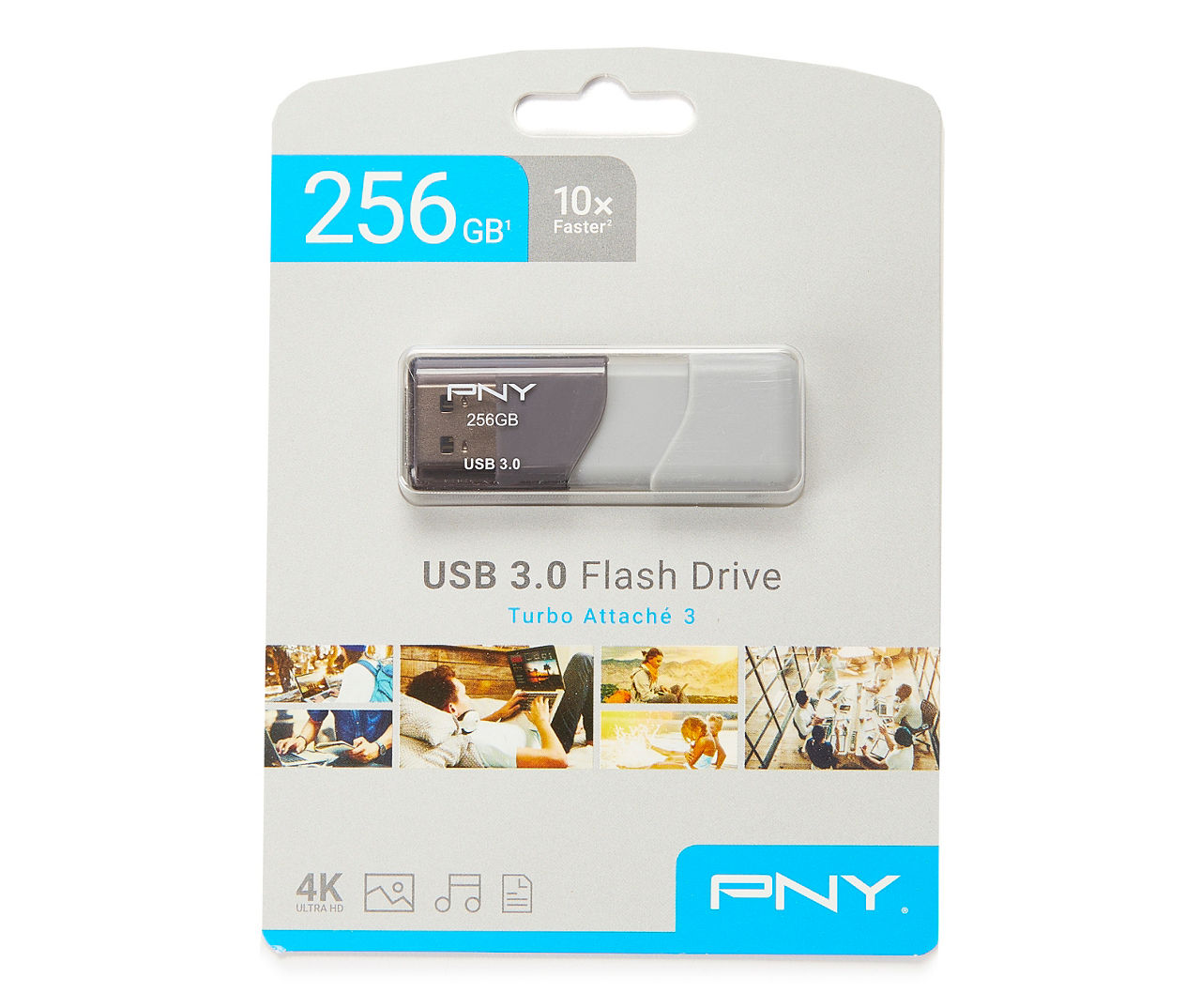 PNY 256GB Turbo Attache 3.0 Flash | Lots