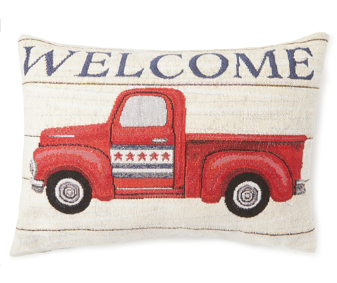 Red truck pillow clearance