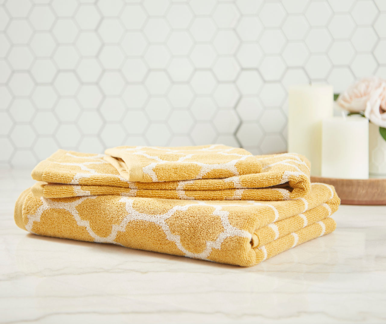 Broyhill Broyhill Trellis Jacquard Bath Towel