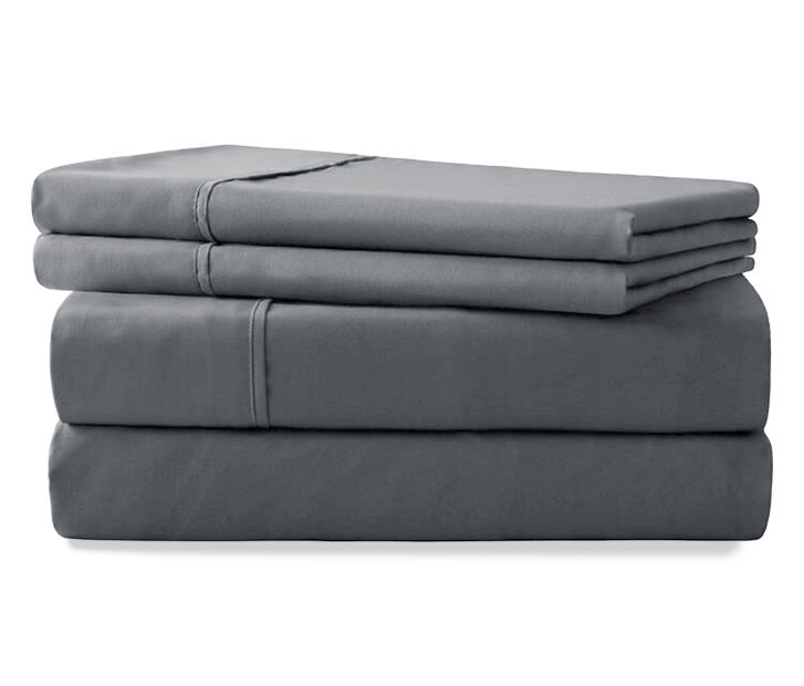 Real Living Gray 6-Piece Towel Set