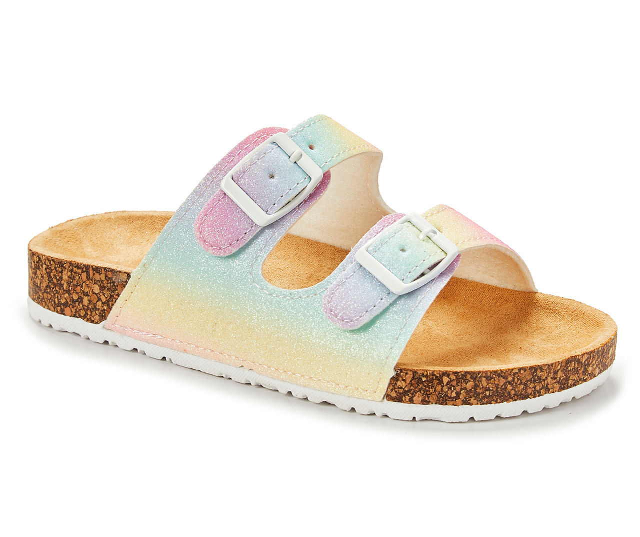 Pink/Glitter Blink Sandal - Polliwogs Children's Boutique