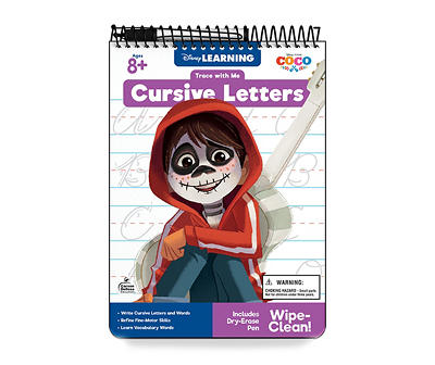 Trace with Me Cursive Letters Workbook