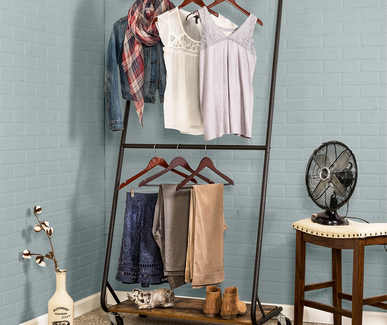 Black clothes rack online kmart