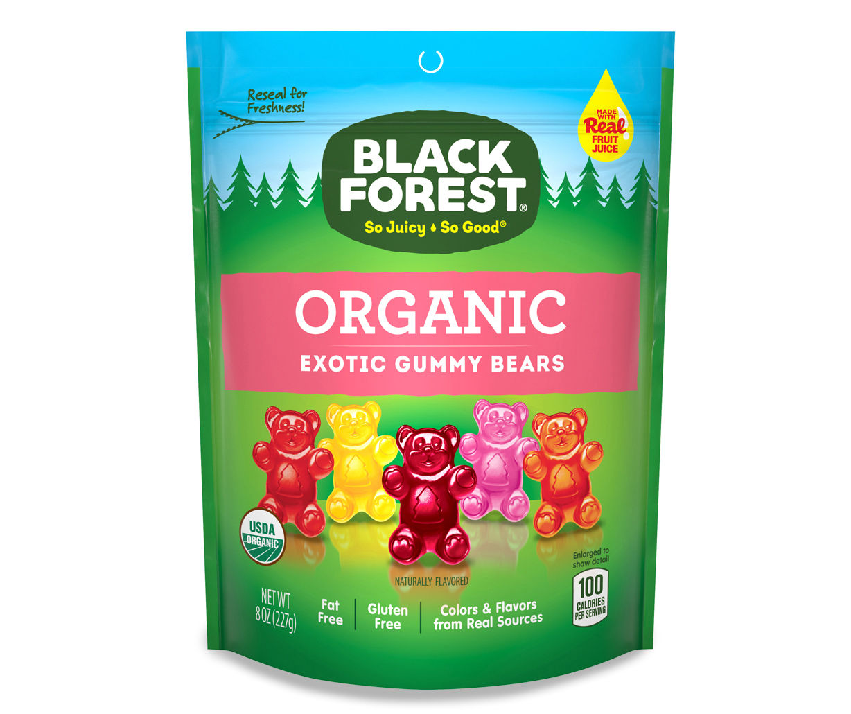 Black Forest Organic Gummy Bears - 8oz