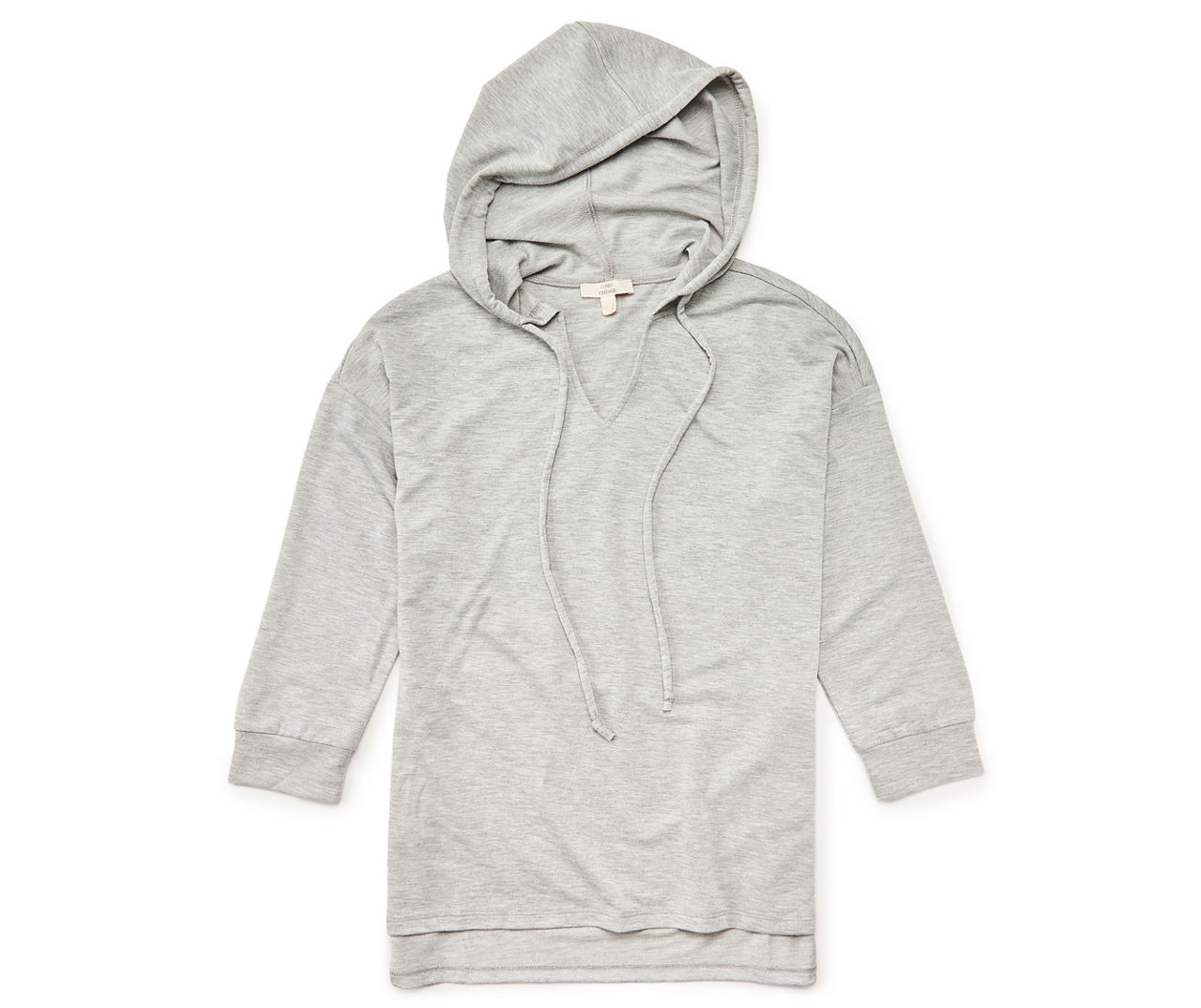 Women's Size S Gray French Terry Hoodie