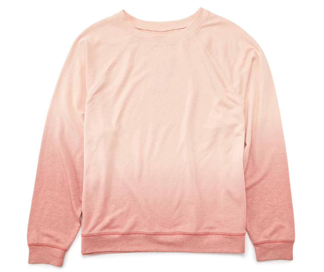 Women's Size XX-Large Rose Smoke Ombre Sweatshirt