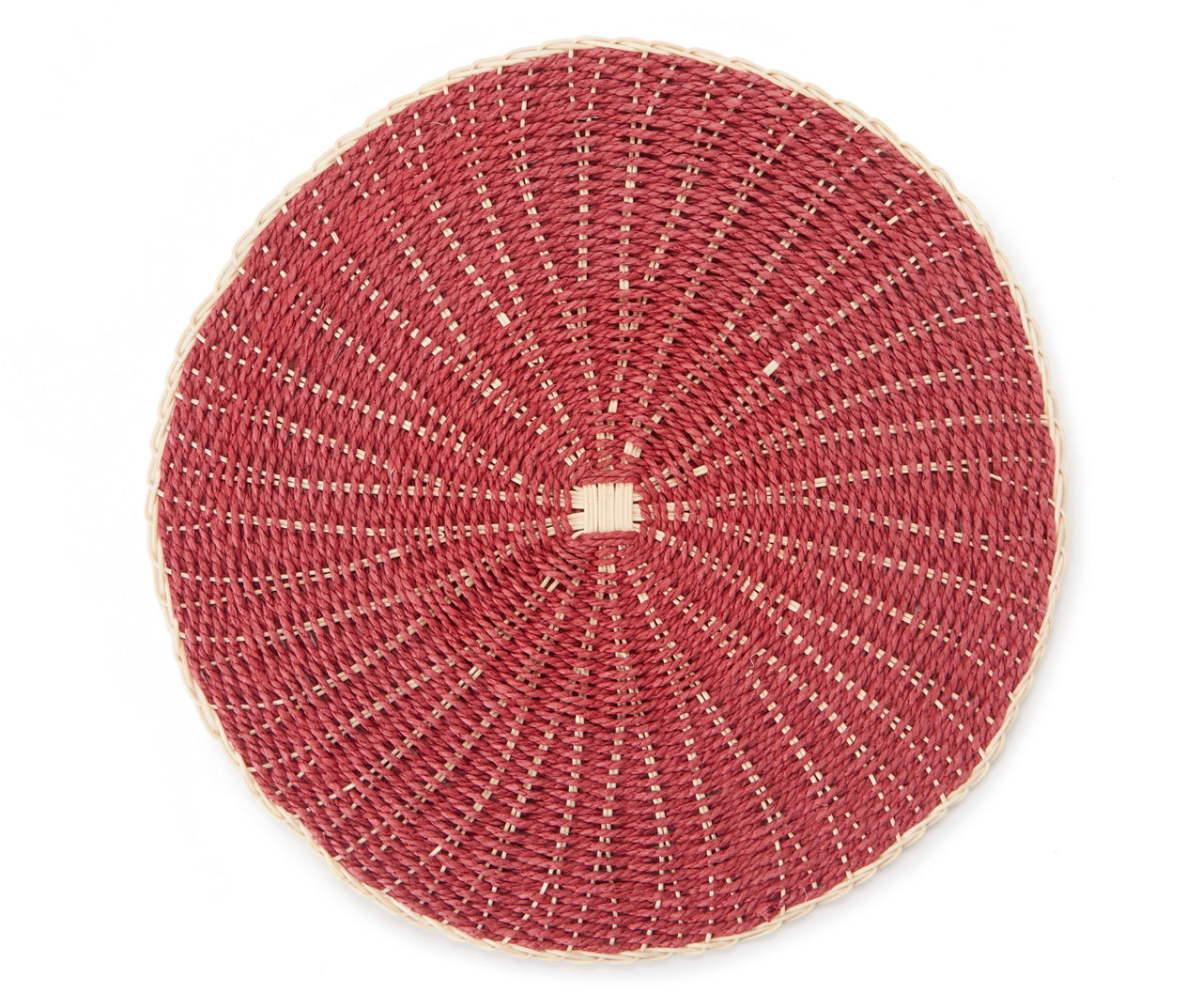 Scooter Red Round Rattan Placemat Big Lots