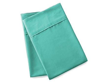 Teal Microfiber Pillowcase, 2-Pack