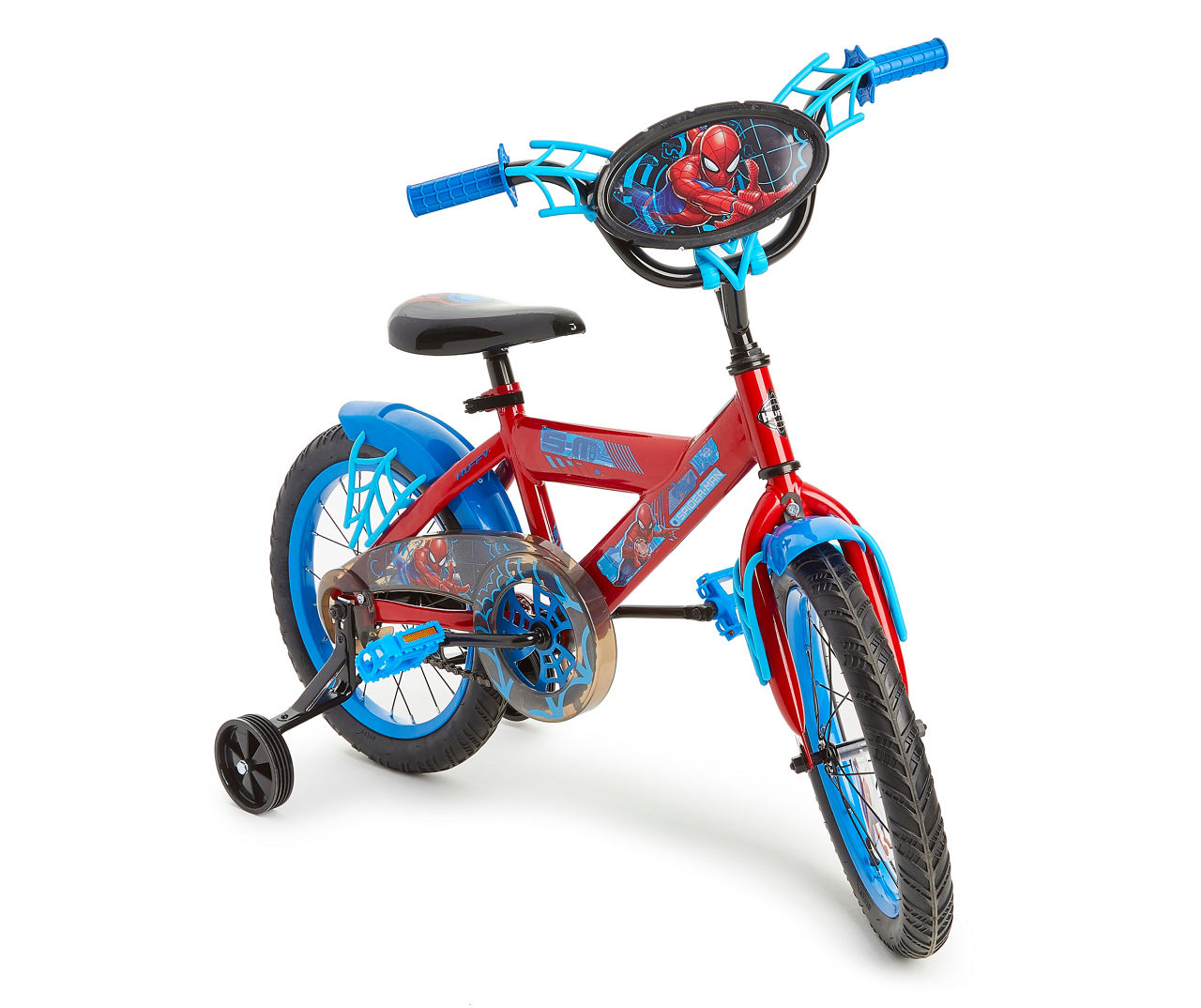 16 inch spiderman discount bike with training wheels