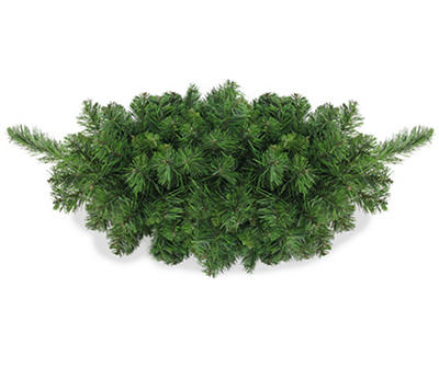 32" Lush Mixed Pine Artificial Christmas Swag - Unlit