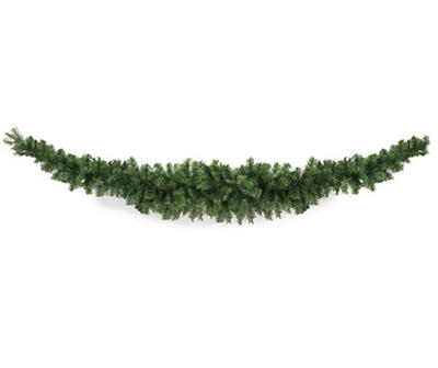 13" Green Canadian Pine Artificial Christmas Swag - Unlit