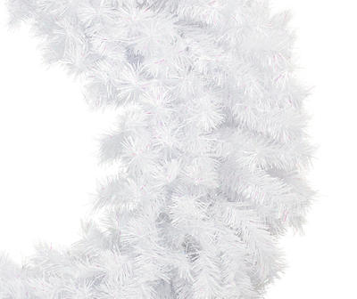 48" Icy White Spruce Wreath